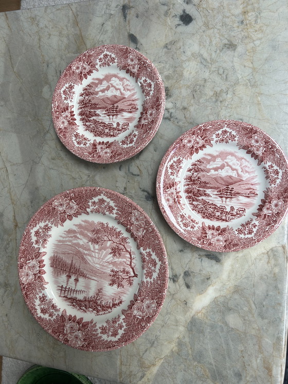 Image 1 of Incantevole set da pasticceria da 7 pezzi - Servizio da tavola in gres inglese EIT