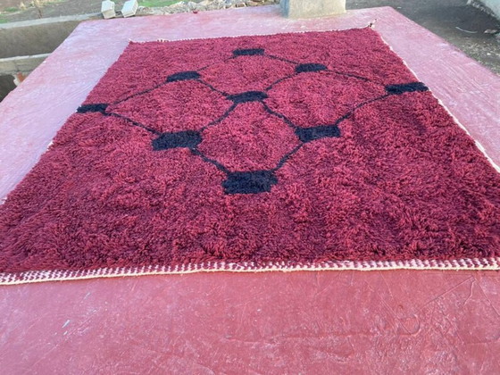 Image 1 of Tapis marocain artesanal en laine 250cmx200cm