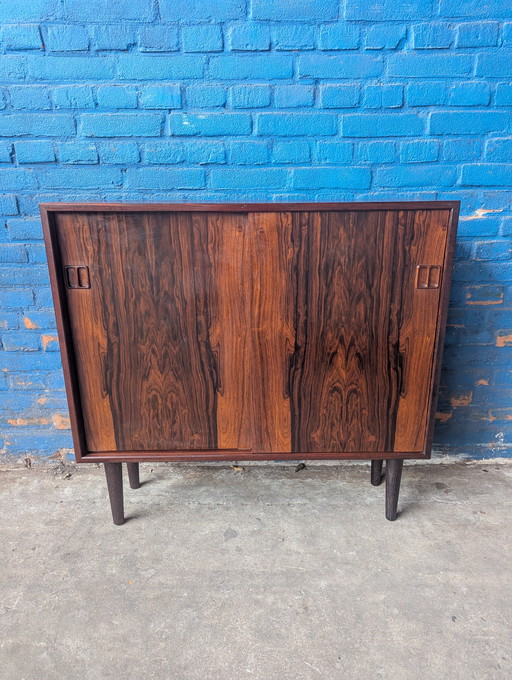 Vintage Danish pallissander cabinet Hjernebo system