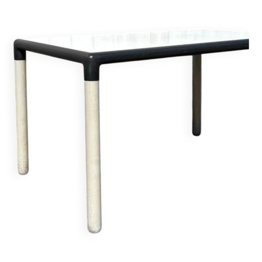 Mesa de comedor Grey wash Thonet Flex by Gerd Lange – 130×80 cm | Diseño Mid-century con carácter