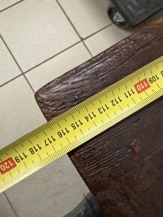 Image 1 of 18th-century Dutch blanket chest with key and antique lock