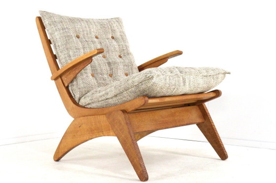 Image 1 of Jan den Drijver voor de Stijl Den Haag fauteuil vintage nieuw gestoffeerd