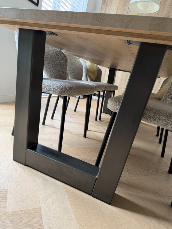 Image 1 of Robust 6-to-8 person dining table