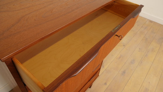 Image 1 of Commode Vintage | Teck | 6 Tiroirs | 121 cm