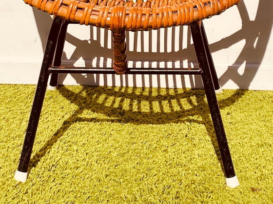 Image 1 of Paar van rotan Noordwolde lounge fauteuils ~ Vintage 60s