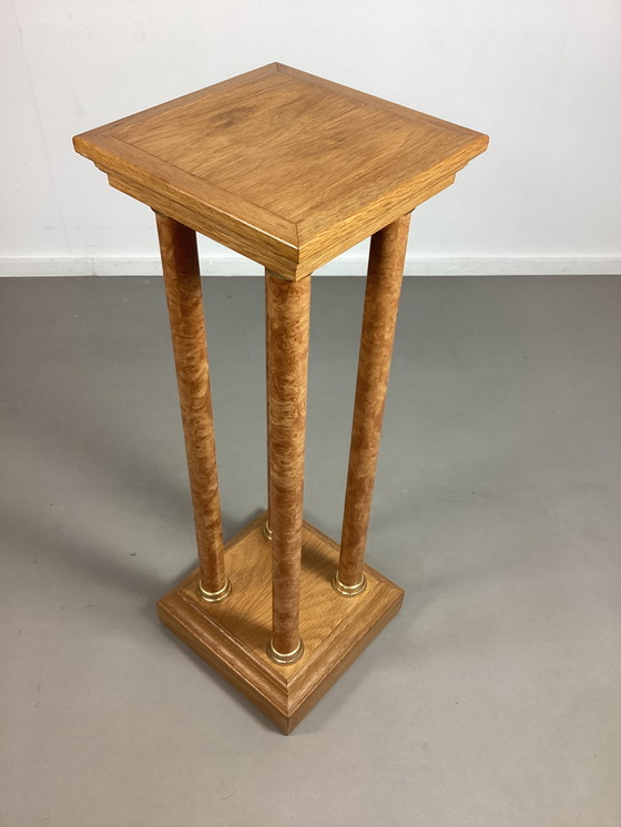 Image 1 of Portavasi a colonna con piedistallo vintage anni ottanta