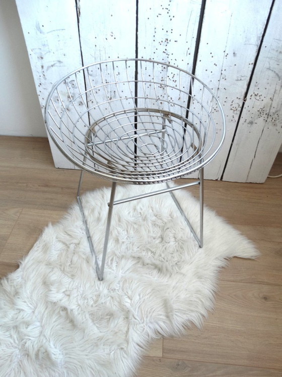 Tabouret Pastoe KM05 Cees Braakman – Metal, Chrome (photo 7 of 7)
