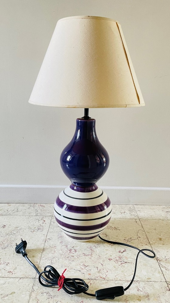 Image 1 of Ceramic Lamp By Koralcoa Type Kostka
