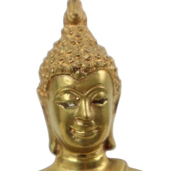Image 1 of Statue de Bouddha thaïlandaise en laiton