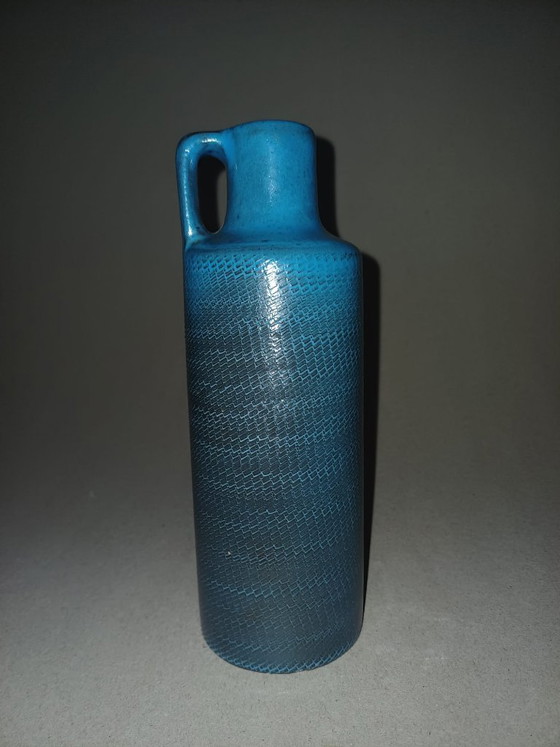 Skandinavische Keramikvase von Ingrid Atterberg, Upsala Ekeby, Serie „Bris“, 20 cm – Vasen, Ceramic (photo 2 of 12)