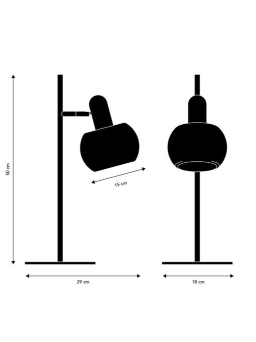 Frandsen BF20 Lampe de table Noir