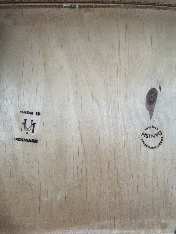 Image 1 of Set van 8 model nr. 7 eetkamerstoelen van Johannes Andersen voor Uldum Møbelfabrik