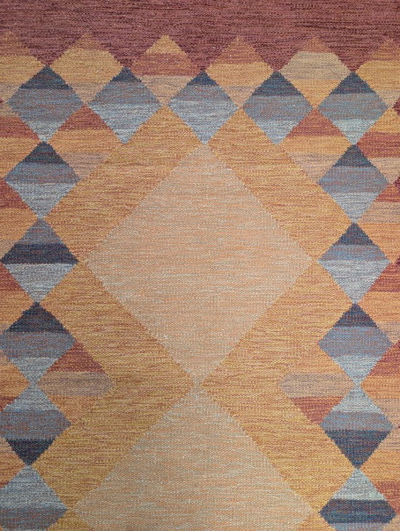 Image 1 of Vintage Scandinavisch röllakan vloerkleed