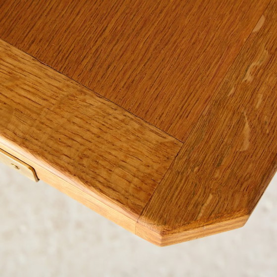 MK11217 Restored Oak Dining Table – Wood (photo 14 of 14)