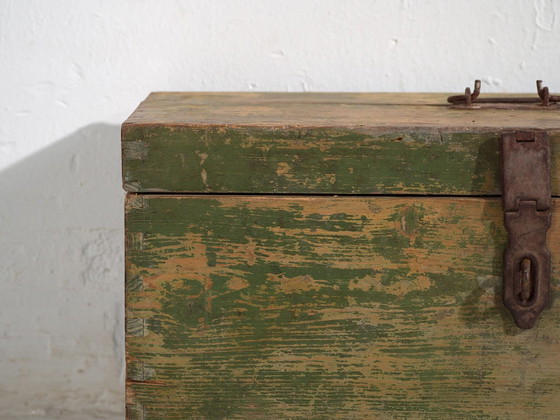 Baule antico in legno massello (c.1920) #77 – Cassettiere, Rustic (photo 26 of 40)