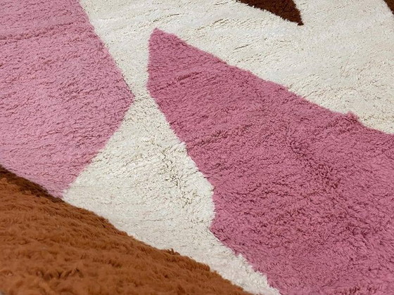Alfombra Azilal tejida en lana natural 250cmx300cm – Wool, Bohemian (photo 4 of 10)