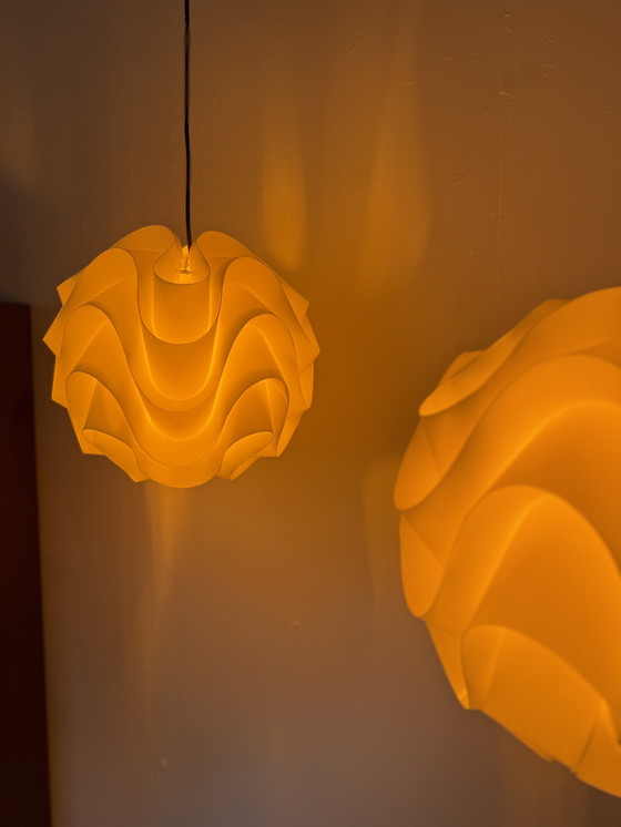 Image 1 of 2x lampade a sospensione vintage modello Le Klint 172, Poul Christiansen '70