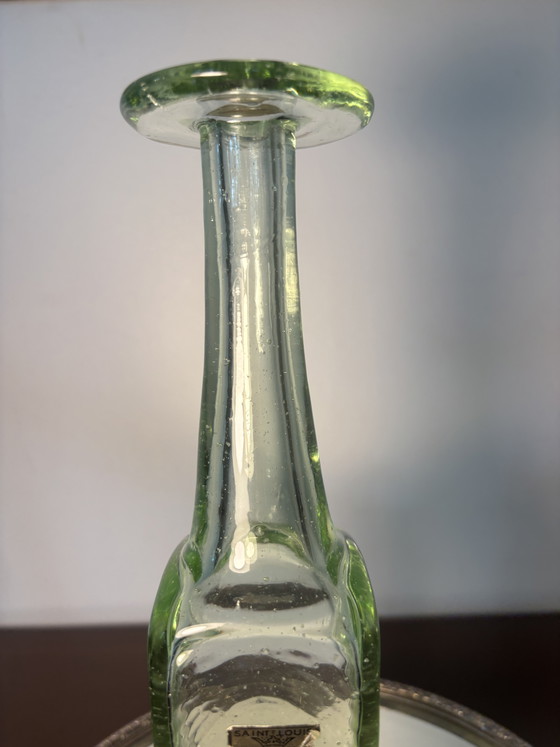 Vase Saint Louis Reproduction of Antique Glass for Louvre – Glass & Decanter, Crystal (photo 4 of 15)