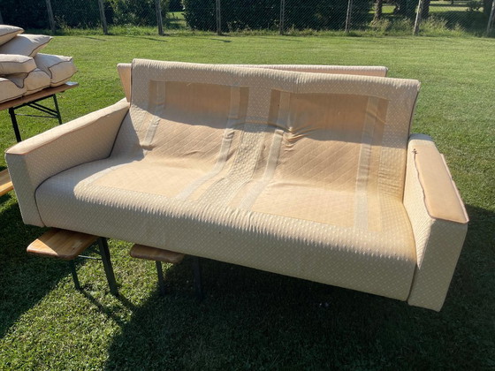 Image 1 of Divano Vintage Poltrona Frau "Petronio" - Design Tito Agnoli