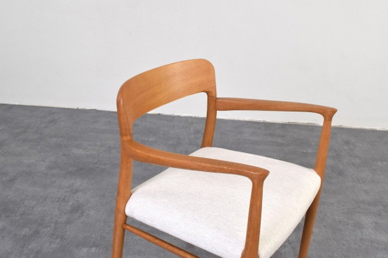 Silla de Comedor Danesa Mid-Century Modelo 56 de Niels O. Møller para J.L. Møllers, años 50 (photo 9 of 12)
