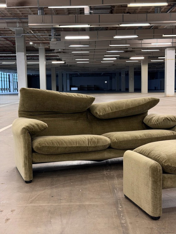 Cassina Maralunga Set | Green – 3-5 seaters, Textile (photo 11 of 14)