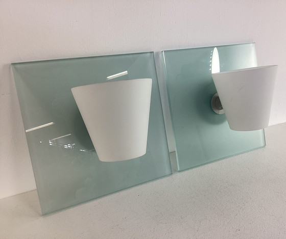 Image 1 of 2 Foscarini Quadro Parete wandlampen Murano glas