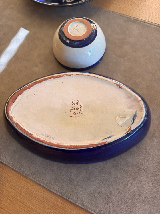 Stoviglie blu cobalto con pesci – El Sol, Ceramica (photo 7 of 9)