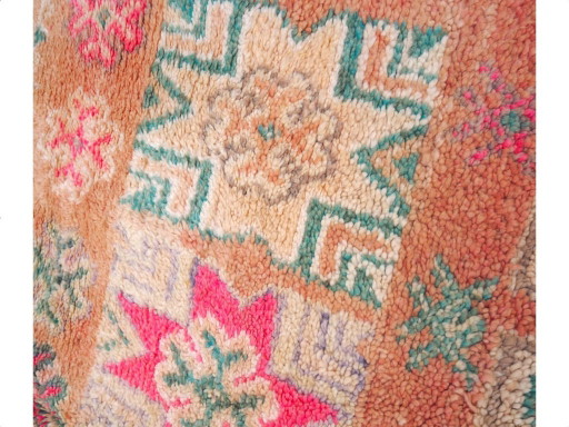Vintage marokkanischer Boujaad-Teppich „Mireya“ | Handgeknüpfter Berberteppich | 335 × 185 cm