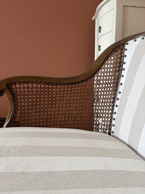 Banco – März & Bischoff K.G., Sofás de 2 plazas, Rattan, Textile (photo 4 of 7)