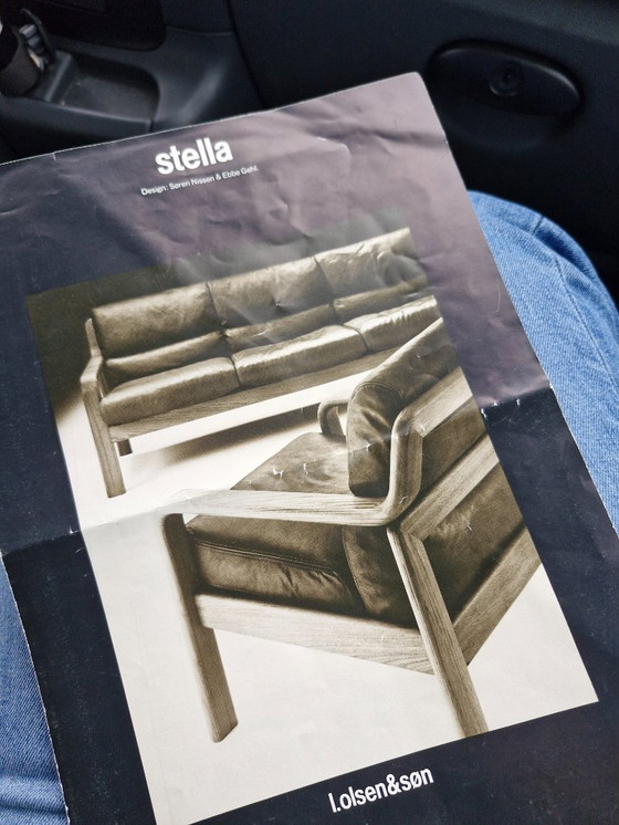 Image 1 of Vintage Danish Design Three-seater Sofa L. Olson & Son