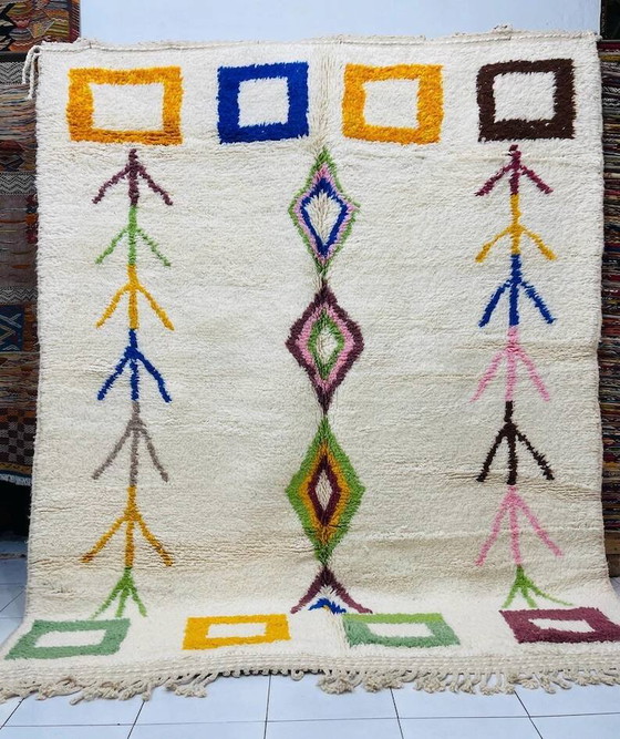 Handgefertigter marokkanischer Teppich 200cm x 300cm – Teppiche & Läufer, Wool, Modern (photo 9 of 9)