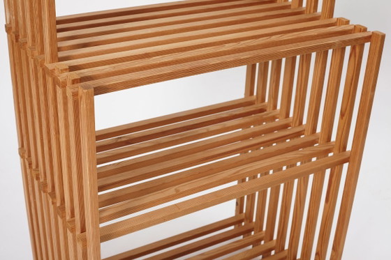 Bookcase Designed by Thorvald Lissau for Wiimberg, Denmark 1960’s. – Wood (photo 10 of 16)