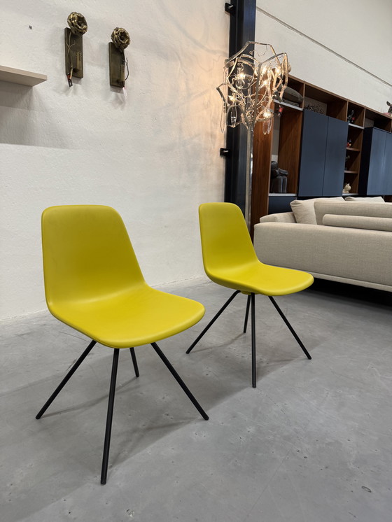 Image 1 of 2 Tonon 904 01 Step Chair Chairs Yellow