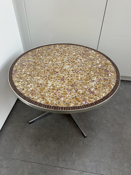 Vintage-Mosaik-Couchtisch