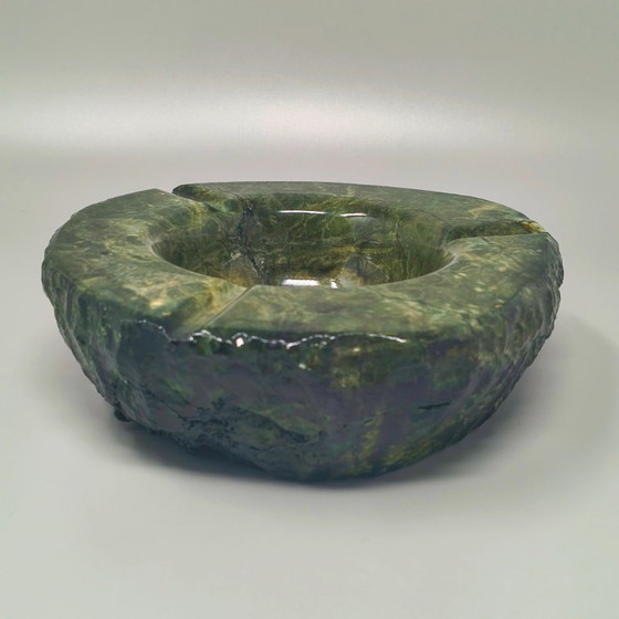Image 1 of Ensemble à fumer vert albâtre des années 1960, par Romano Bianchi, fait main
