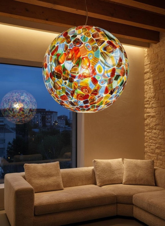 Image 1 of Lampadario Murano a sospensione 52 cm 