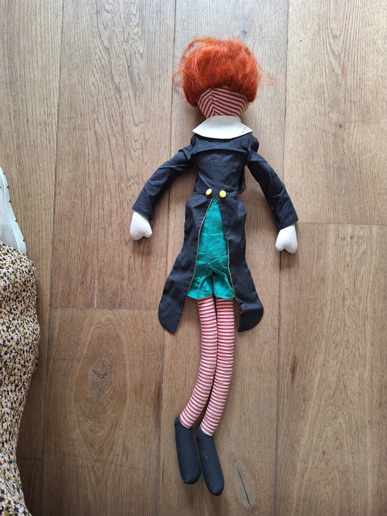 Muñeco de payaso de paja. – Objetos decorativos, Other, Textile (photo 2 of 6)
