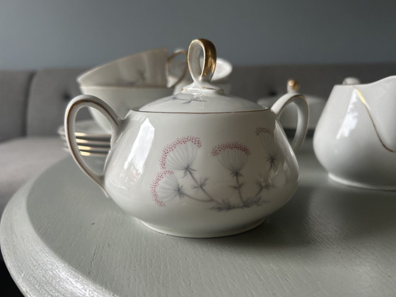 Servizio da tè vintage GEHA Rotterdam 8 pz fiore – Stoviglie, Porcellana (photo 9 of 11)