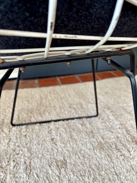 Image 1 of 2x draadstoel met kussens SM05 Cees Braakman voor Pastoe