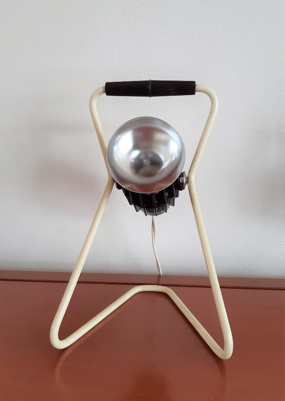 Image 1 of Lampada Philips infraphil (design olandese) lampada vintage, modificata!