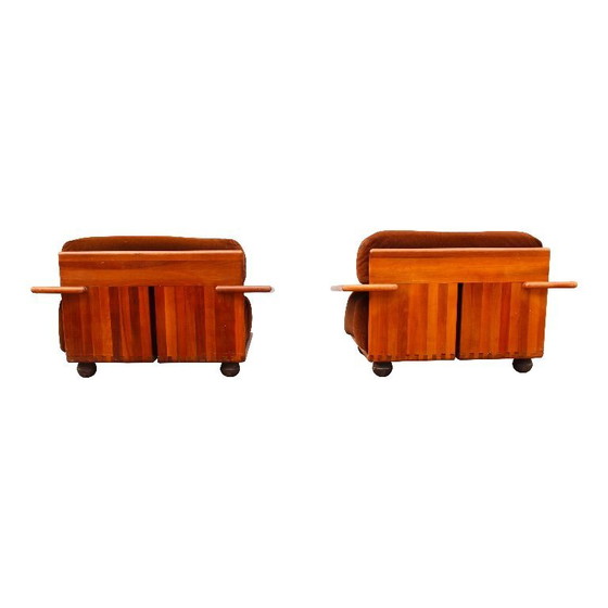 Image 1 of 2x poltrone pianura di mario bellini per cassina, italia, 1970s