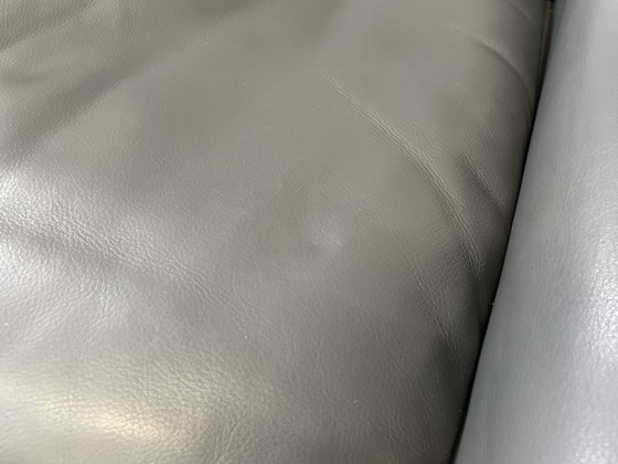 Image 1 of De Sede DS 50 Lederen Fauteuil Grijs Vintage