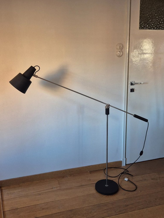 Image 1 of Stehlampe Magneto, Artiforte H. Fillekes, mit originaler schwarzer Schrumpffolie, Ende der 1950er Jahre