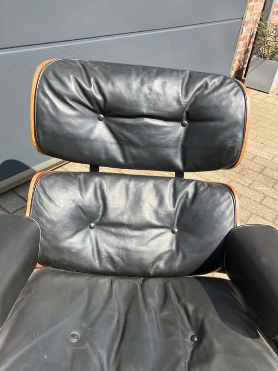 Image 1 of Late 50's Vintage Eames Lounge Chair Group Set Contura/Fehlbaum (Vitra) in License of Herman Miller