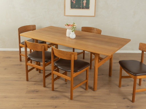 6284 MØGENSEN eettafel, Børge Mogensen, Fredericia Møbelfabrik