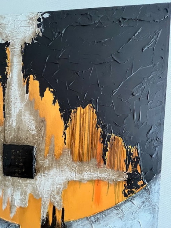 Image 1 of Gran cuadro abstracto de 150 x 150 cm.