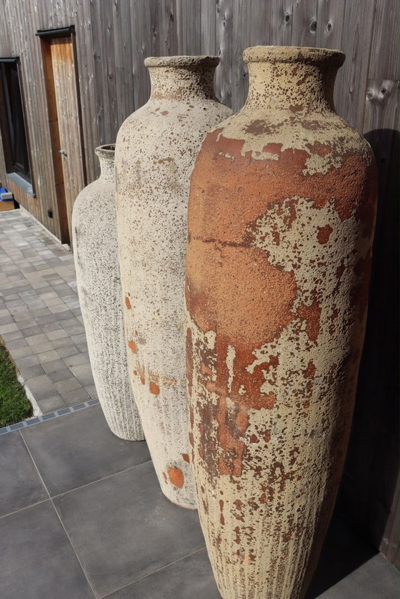 Monumental Handmade Terracotta Vases. – Sculpture, Ceramic (photo 7 of 10)