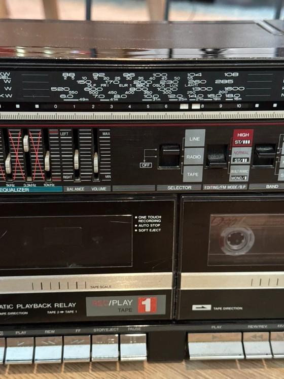 Image 1 of Panasonic RX-CW26L Vintage Boombox 1980s