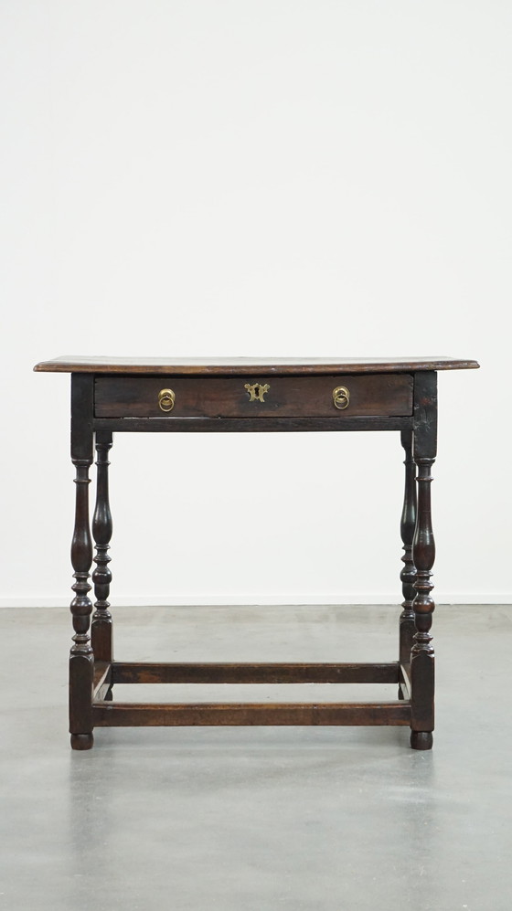 Image 1 of Bijzet/ Haltafel Met 1 Lade