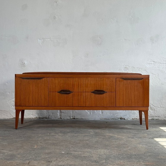 Image 1 of British Remploy Sideboard with Brass Handles, 1960